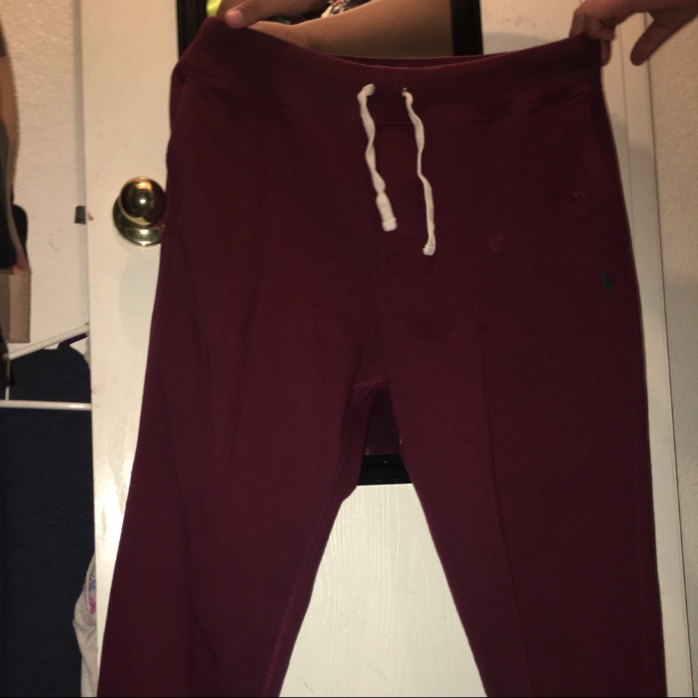 Joggers maroon